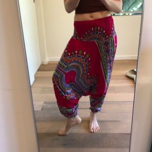 NWOT BOHO Harem Pants Dashiki Jumpsuit Unisex